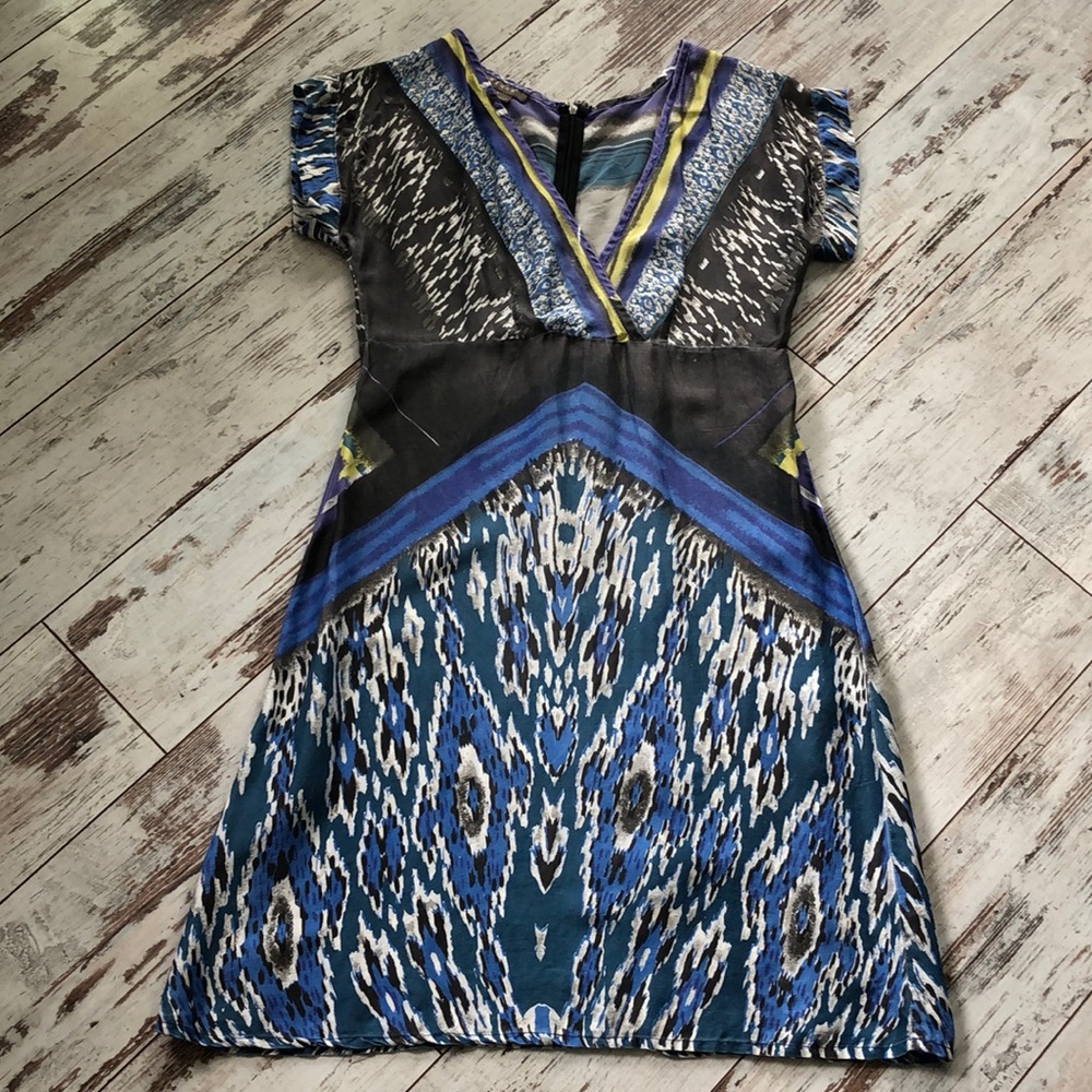 Kenar 100% silk dress
